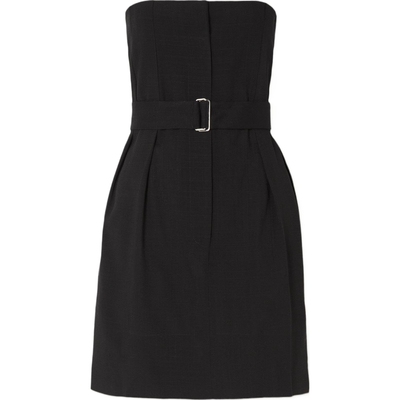 Victoria Beckham 秋季女抹胸配腰带连衣裙