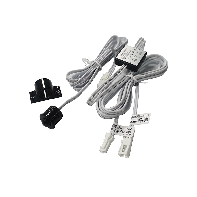 12V24V缓亮可调延时人体感应开关