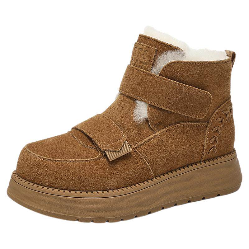星期六雪地靴女款冬季加绒加厚
