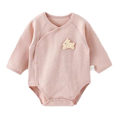 新生儿衣服婴儿包屁衣春秋宝宝哈衣59码新生儿连体衣纯棉长袖爬服