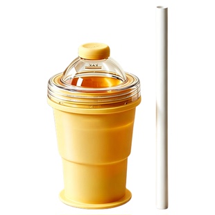 折叠冰球杯自制冰杯子大冰球模具家用冻冰块冰格水杯食品级硅胶