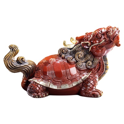 朱炳仁铜富贵亨通龙龟摆件