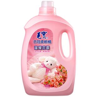 中国台湾毛宝衣物柔顺剂香味持久防静电顺滑蓬松护理剂柔软精正品