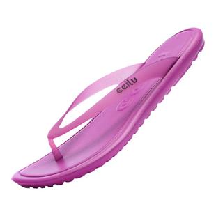 ccilu驰绿Q弹人字拖女外穿夹脚凉鞋eva防滑舒适沙滩冲浪游泳拖鞋