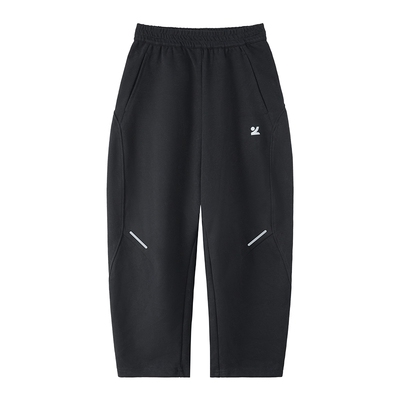 左西男童反光条安全设计弯刀裤