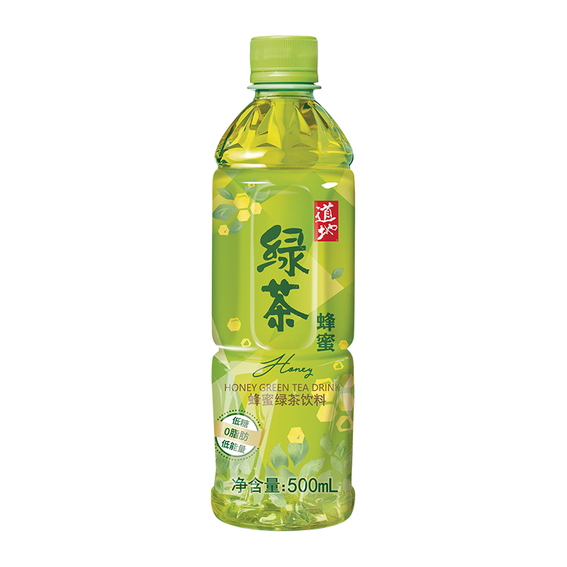 香港道地蜂蜜绿茶茶饮料纯茶冲泡茶500ml*15瓶整箱囤货低糖茶饮料