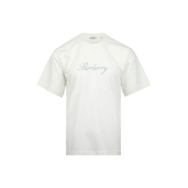 【自营】BURBERRY/博柏利男士26新品晴雨骑士印花潮流纯棉短袖T恤