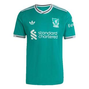 皇贝Adidas阿迪达斯25-26赛季利物浦第二客场球员版足球服JV6427