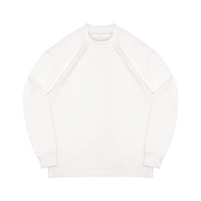 TOPTIERBRO双面暖绒中高领T恤