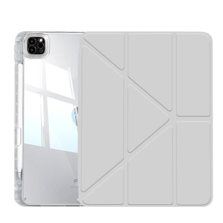 适用苹果iPad11平板保护壳带笔槽a16磁吸可拆分ipadair5保护套pro专用6mini7第10代9亚克力8防弯4外壳13寸3/2