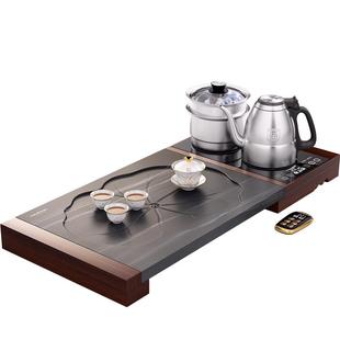 金灶KA-9实木茶盘茶具套装全自动烧水壶一体石茶台家用泡茶机托盘