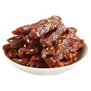 江志忠500g五香麻辣味牛肉裸袋简包装四川洪雅特产美味零食小吃