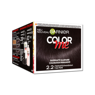 法国原装卡尼尔精油护发染发剂冷黑棕色摩卡自然黑棕染发膏盖白发