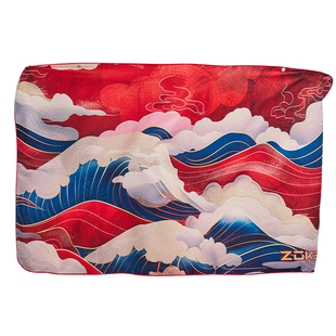 洲克吸水浴巾速干专业游泳训练zoke儿童洗澡毛巾防晒保暖女孩温泉