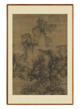 郭熙《早春图》新中式名画复刻