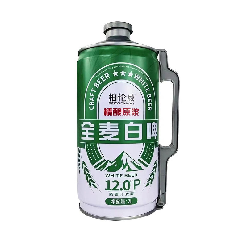 柏伦威新中式精酿原浆全麦白啤酒