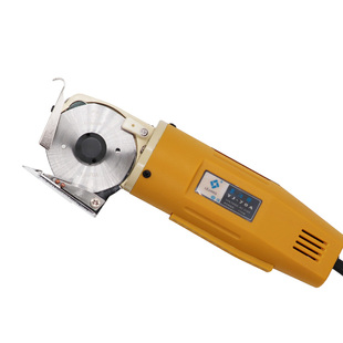 乐江电剪刀70a手持电动圆刀裁剪机小型服装皮革裁缝裁布机切布机