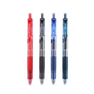 日本UNI三菱中性笔 限定款UMN-105 按动式中性笔水笔办公学生用签字笔0.5mm6色限量款水果花朵图案签字中性笔