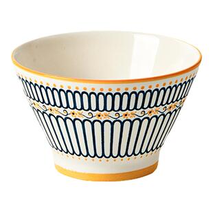 【超值8个装】5英寸斗笠碗 北欧陶瓷饭碗韩版ins家用创意米饭碗