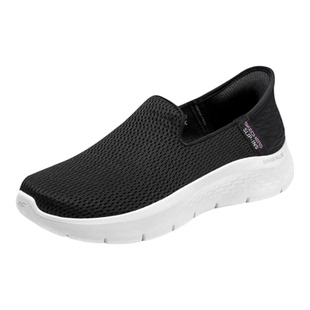 斯凯奇女鞋春季Slip s闪穿系列易穿脱健步鞋休闲鞋运动鞋妈妈鞋女