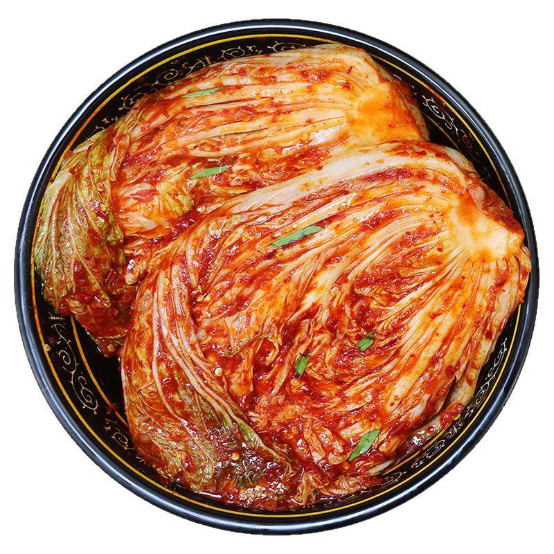 韩国泡菜正宗辣白菜韩式朝鲜族腌制酱咸菜下饭菜两种包装随机发货