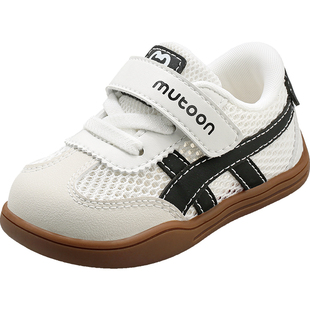 牧童童鞋德训软底宝宝鞋子2026夏季新款女童网面婴儿鞋男童学步鞋