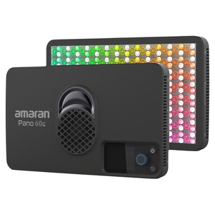 Aputure/爱图仕 艾蒙拉amaran Pano 60c轻便全彩外拍平板补光灯 60W摄影直播视频常亮灯