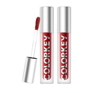 Colorkey珂拉琪迷你空气丝绒唇釉哑光雾面显白春夏口红小样学生女