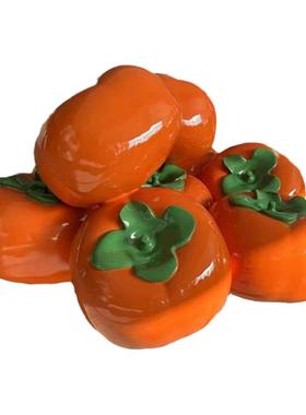 定制柿子美陈雕塑番茄卡通模型