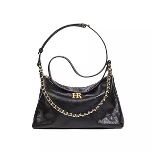 2026礼物hr赫莲娜女包新款时尚大容量托特包女士大包单肩包真皮