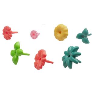 叠叠乐插花积木玩具大颗粒儿童0到3岁益智拼装玩具叠叠高拼装拼图