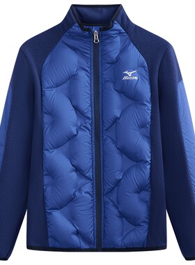 Mizuno美津浓儿童羽绒服外套保暖鸭绒防风2026秋冬新款男女中大童