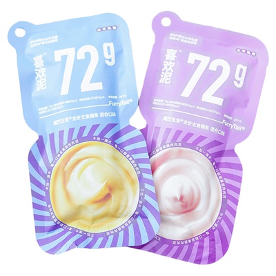 尾巴生活彩虹泥主食猫条