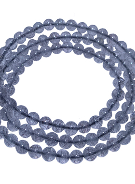 天然烟花超七三圈水晶手链聚宝盆