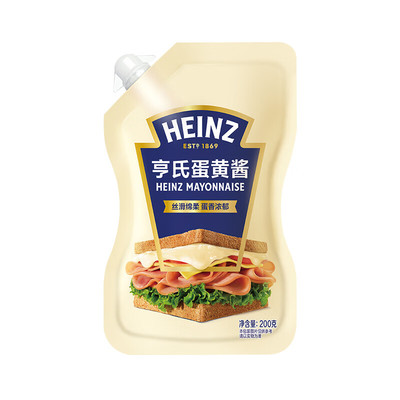 亨氏蛋黄沙拉酱蔬菜香甜原味千岛
