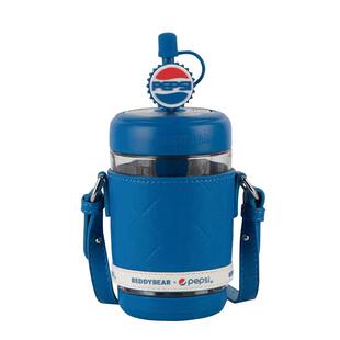 杯具熊百事冷萃杯儿童吸管水杯小学生夏季便携水壶成人杯子特价