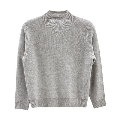 鹿王100纯羊绒新款高领羊绒衫