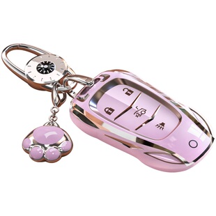 适用于凯迪拉克XT5钥匙套CT5扣XT4壳XTS高级感ATSL新款XT6女男SRX