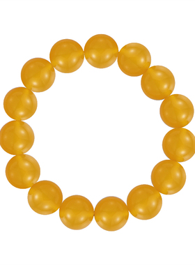 天然黄玛瑙手链手串女