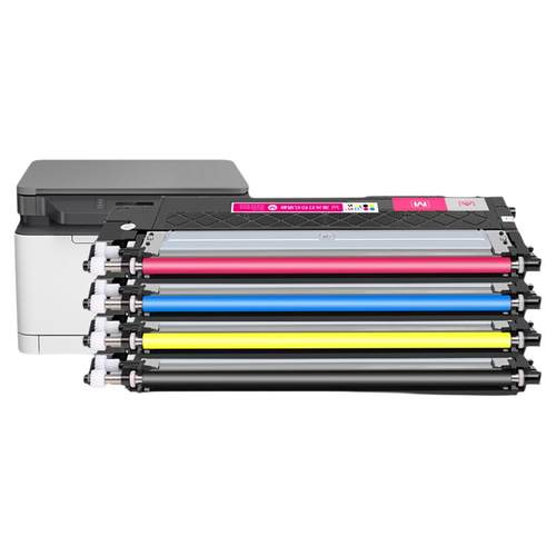 适用惠普178nw粉盒179fnw硒鼓HP118A墨盒150a 150nw彩色打印机Color Laser MFP m178nw碳粉W2080A激光CMYK