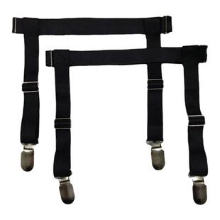 大腿防滑吊袜带小腿防掉腿环袜夹jk正装衬衫固定夹子大码吊带袜