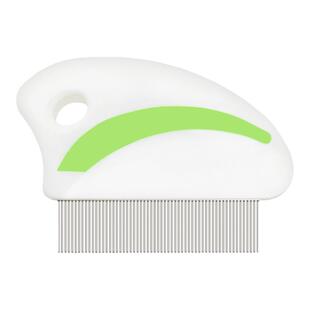 猫梳子跳蚤梳黑下巴清理猫咪梳毛神器排梳去浮毛密齿针梳宠物用品