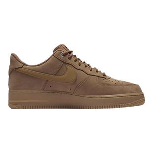 耐克空军Nike Air Force 1 AF1小麦中低帮板鞋CJ9179-DJ9158-200