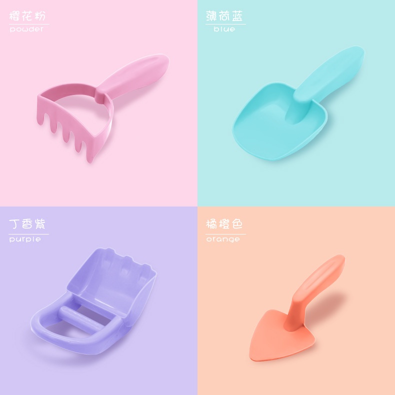 大号加厚沙滩玩具沙推车工具沙漏塑料套装挖沙沙玩铲子儿童池批发