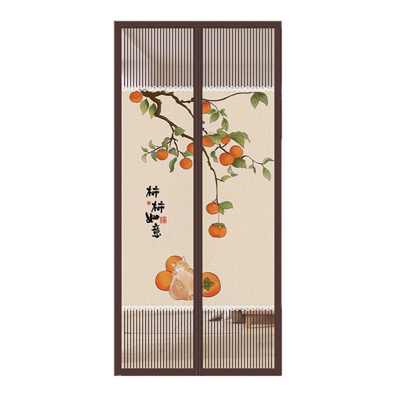 磁吸防蚊苍蝇门帘透风防猫爪