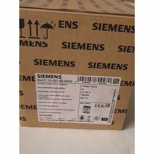 议价西门子3VA1110-5EF42-0AA0 断路器，全新原装