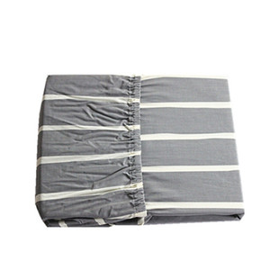 床笠单件涤棉印花布料外贸余货特惠价宿舍单人床垫套保护套防尘罩