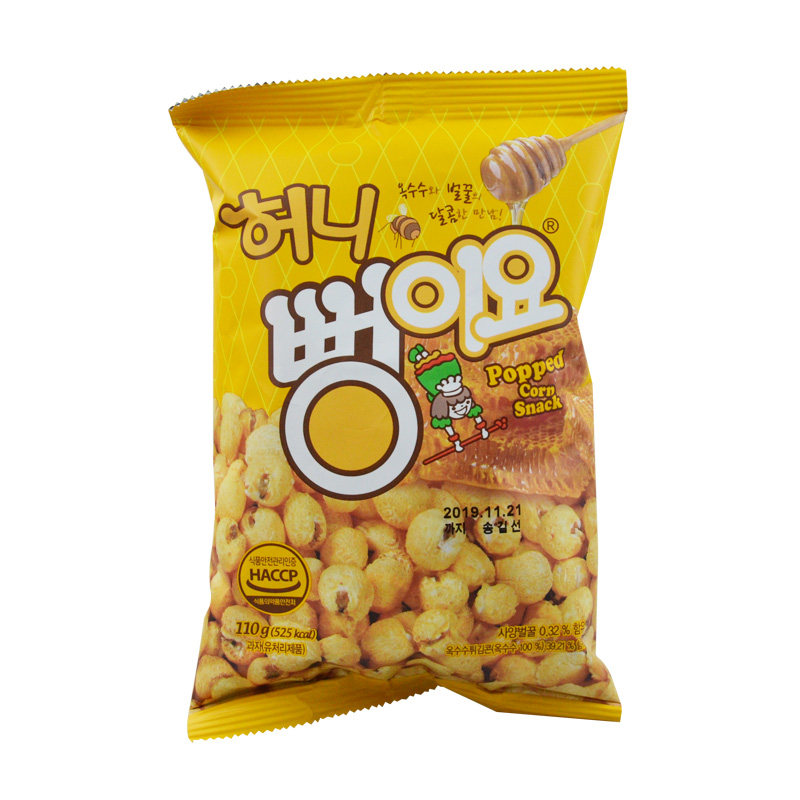 李达渊同款爆米花韩国蜂蜜味110g