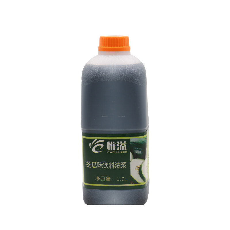 溢香源冬瓜味饮料浓浆商用果汁冬瓜露糖浆 浓缩汁1.9L约2.5kg奶茶