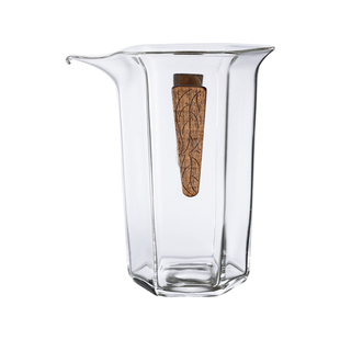 日式高档六角公道杯家用玻璃功夫茶杯复古主人杯公杯耐高温泡茶杯